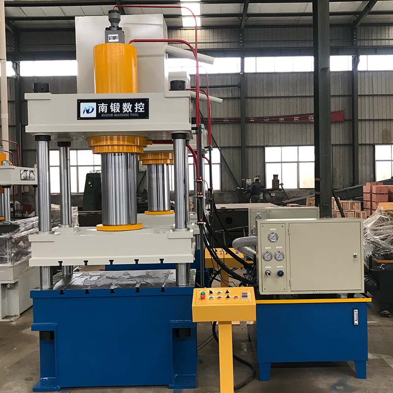 100T不銹鋼成型油壓機，100噸三梁四柱油壓機