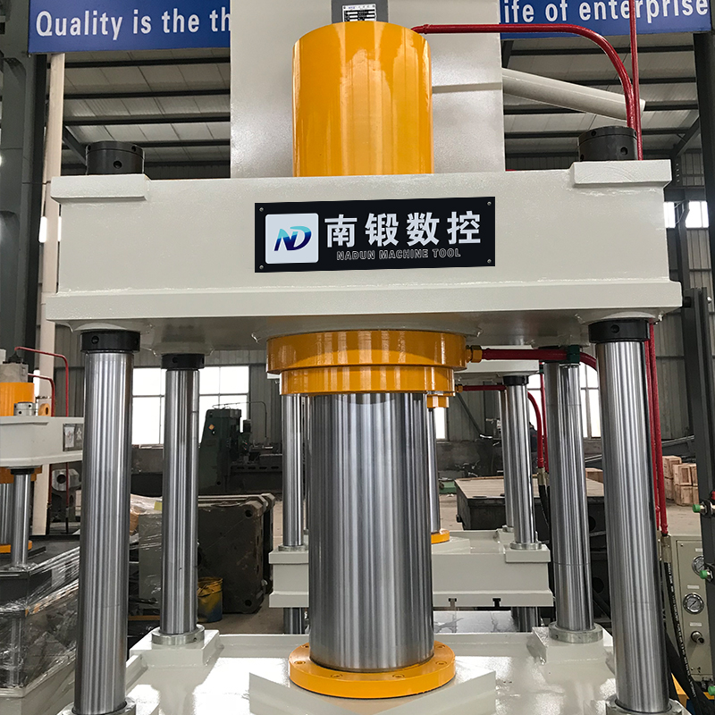 100T不銹鋼成型油壓機，100噸三梁四柱油壓機